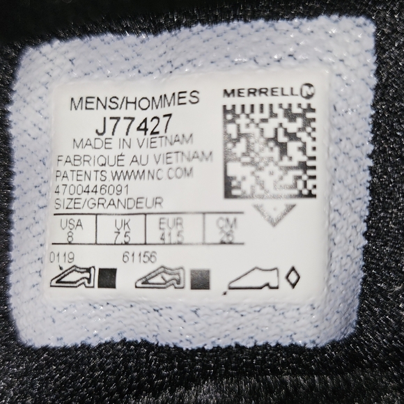 Merrell Mens Moab Edge 2 Hiking Shoe - Picture 6 of 6